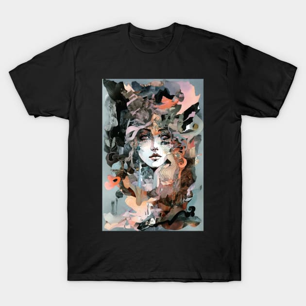 Witchy Art - Mystical Prints, Clothing, and Accessories T-Shirt by laverdeden